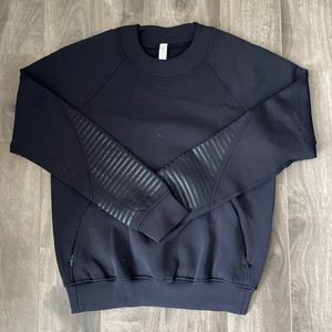 Women’s Lululemon City Sweat Crew Sweater - black